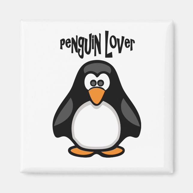 Penguin Lover Kühlschrank Magnet (Vorne)