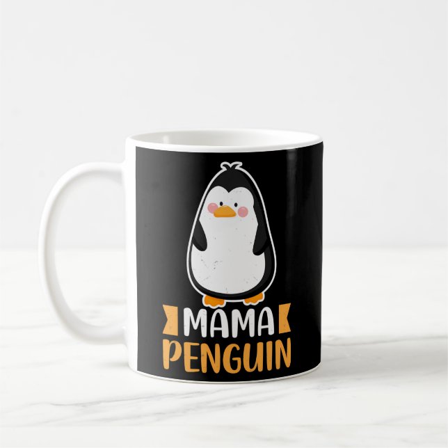 Penguin Mamas Gentoo Penguin Mama Kaffeetasse (Links)