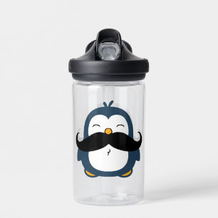 Penguin Mustache CamelBak Eddy Trinkflasche