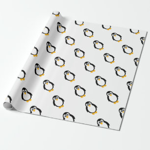 Penguin-Party-Mattverpackungs-Papier Geschenkpapier