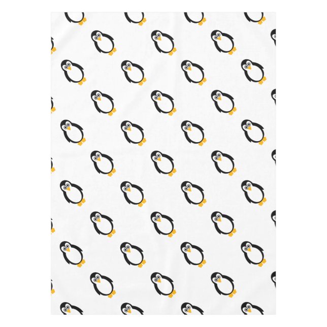 Penguin-Party Tischdecke (Vorderseite)