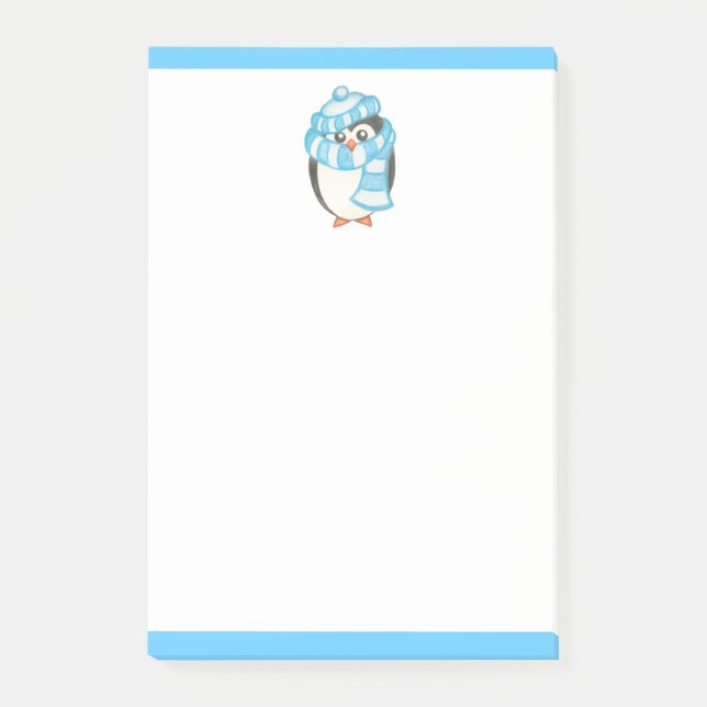 Penguin Post It Notes Notizblock  (Vorderseite)