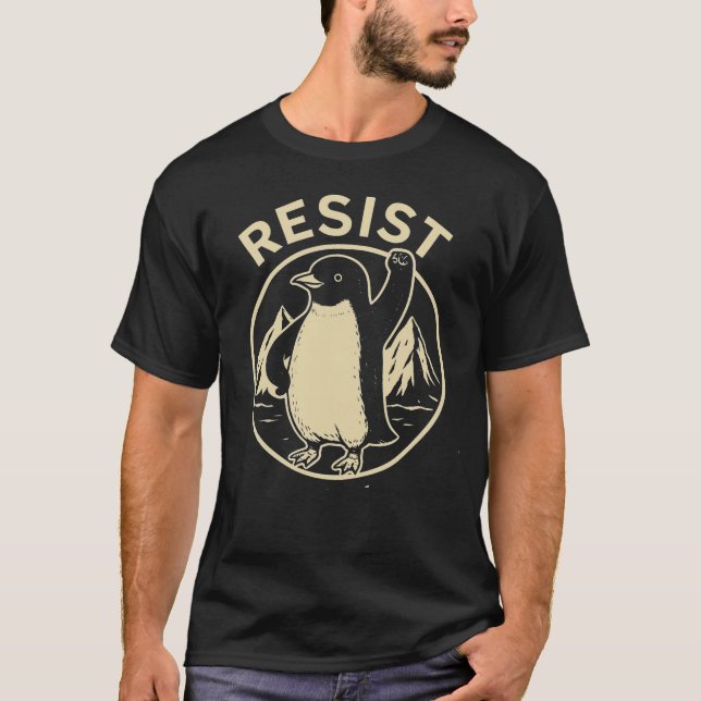 Penguin Resist T-Shirt (Vorderseite)
