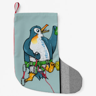 Penguin Rock Climbing Kleiner Weihnachtsstrumpf