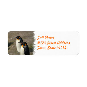 Penguin-Rücksendeadresse-Aufkleber