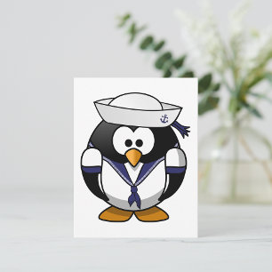 Penguin Sailor Einladungen