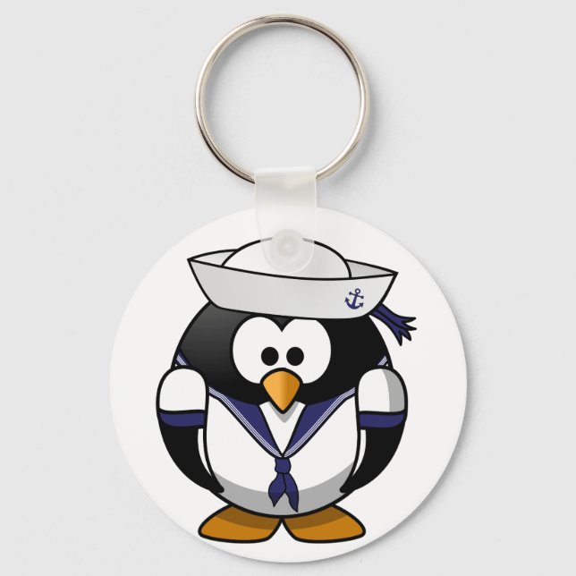 Penguin Sailor Schlüsselanhänger (Vorderseite)