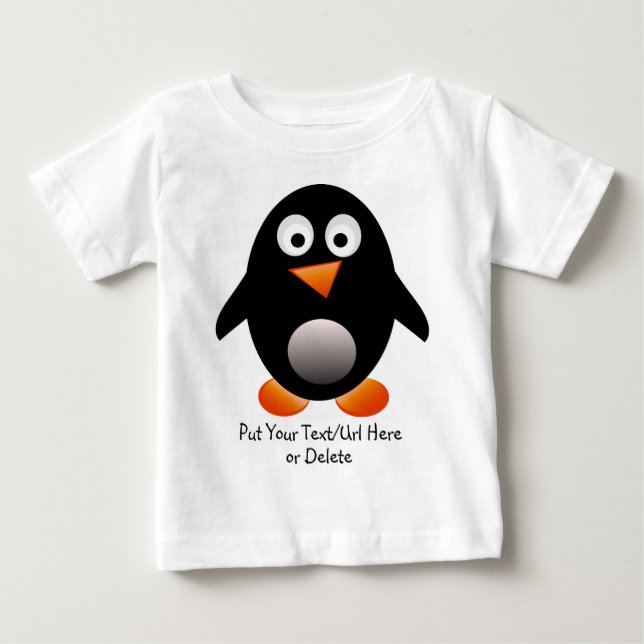 Penguin-Säuglings-T - Shirt (Vorderseite)