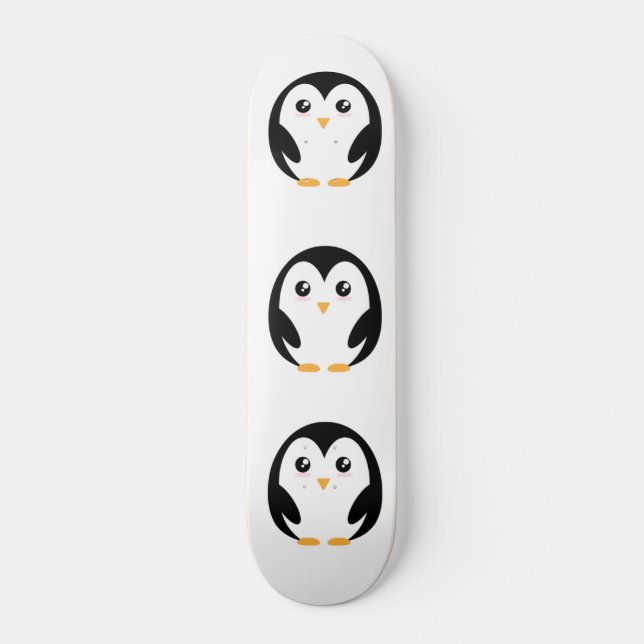 Penguin Skateboard (Vorderseite)