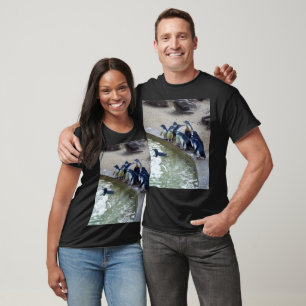 Penguin-Staffel: Pinguin-Schwarm-Schwimmteam, T-Shirt