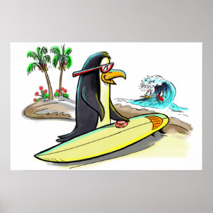 pEnGuIn sUrFeR Poster