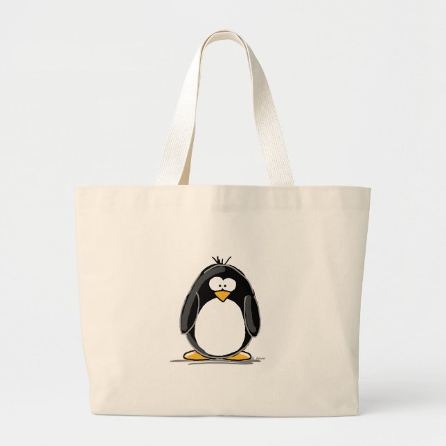 Penguin-Taschen-Tasche Jumbo Stoffbeutel (Vorne)
