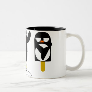 Penguin-Tasse Zweifarbige Tasse