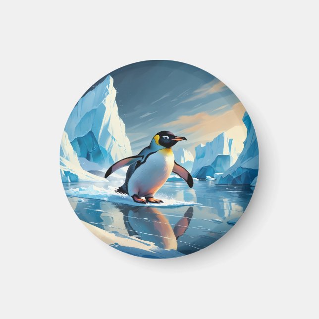Penguin Themed Magnet (Vorne)