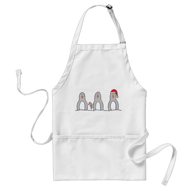 "Penguin-Trio-" Schürze (Vorne)