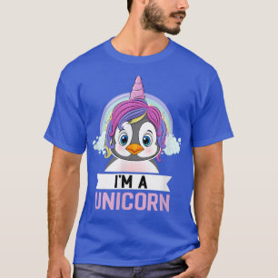 Penguin Unicorn Funny Gentoo King Penguin und Unic T-Shirt