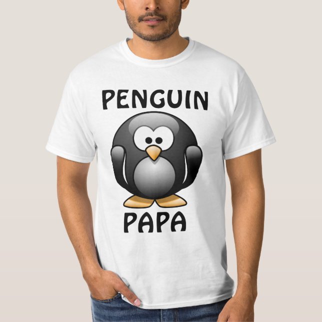 PENGUIN VATER T - SHIRT (Vorderseite)