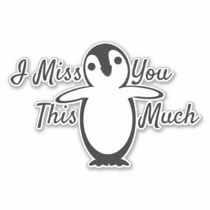 Penguin verpasst Sie so viel Aufkleber