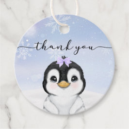 Penguin Vielen Dank für die Tags Geschenkanhänger