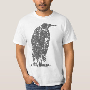 Penguin Vintage Design - Penguin Druck T-Shirt