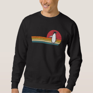 Penguin Vintage Retro 70er 80er Stil Männer Frauen Sweatshirt