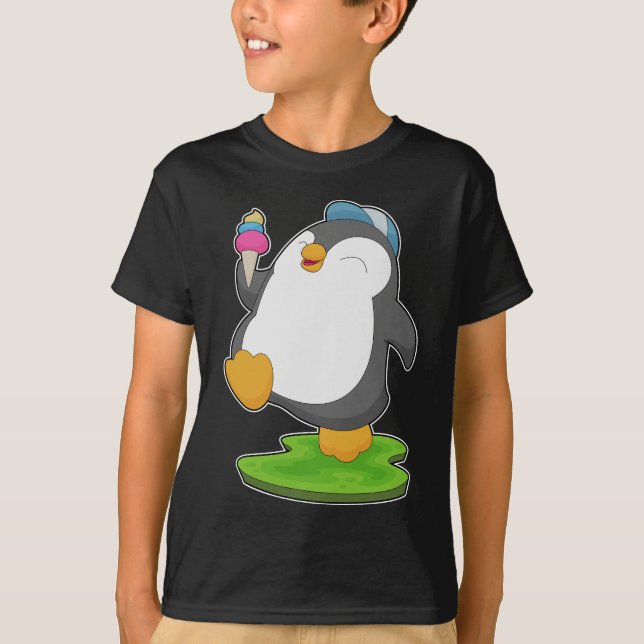 Penguin Waffeleis T-Shirt (Vorderseite)