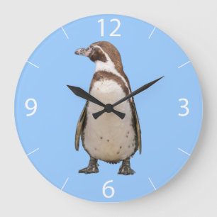 Penguin Wall Clock Große Wanduhr