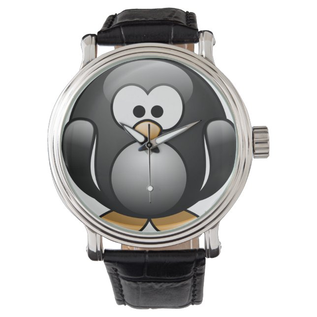 Penguin Watch Armbanduhr (Vorderseite)
