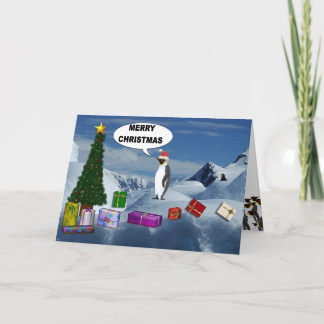 Penguin Weihnachten (Vorderseite)