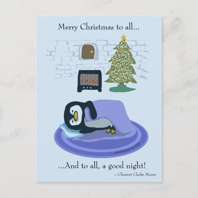 Penguin Weihnachten (Vorderseite)