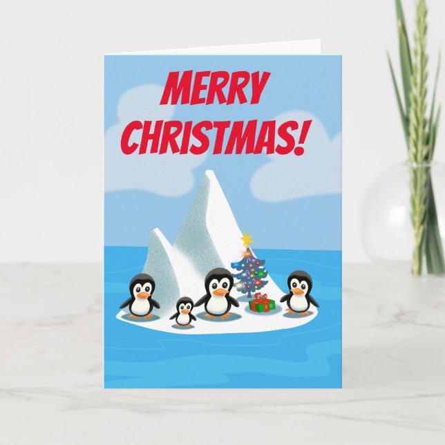 Penguin Weihnachten (Vorderseite)