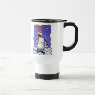 Penguin Weihnachten Reisebecher