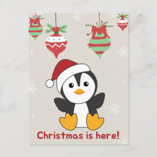 Penguin Weihnachten Schnee Winter Tiere Pinguine H