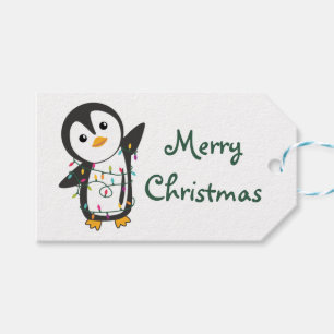 Penguin Weihnachten Schnee Winter Tiere Pinguine T Geschenkanhänger