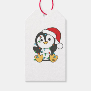 Penguin Weihnachten Winter Tiere Urlaub Penguines Geschenkanhänger