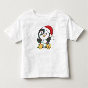 Penguin Weihnachten Winter Tiere Urlaub Penguines Kleinkind T-shirt