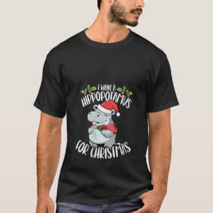Penguin Weihnachts-Tag Ice Bird Tier Weihnachtsman T-Shirt