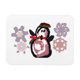 Penguin Winter Magnet