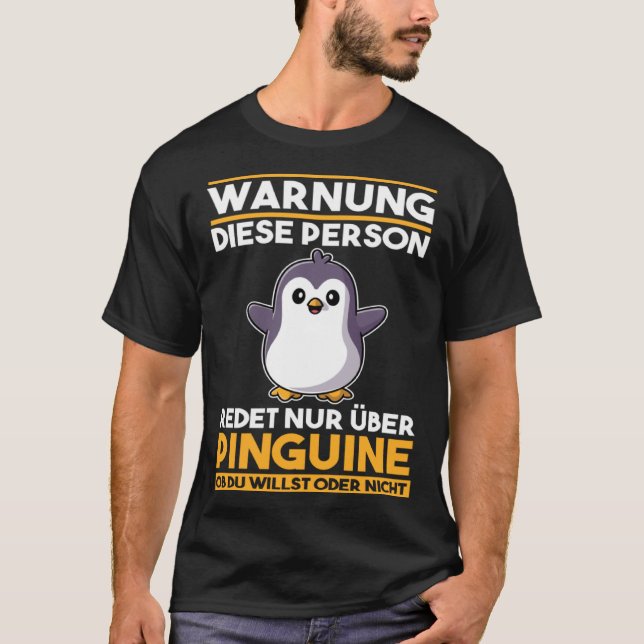 Penguin Zoo Dabbing Penguin T-Shirt (Vorderseite)