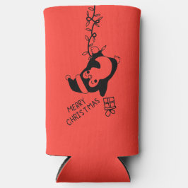 Penguine distributing christmas gifts selters dosenkühler