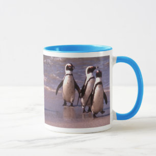 Penguins auf der Strand Tasse