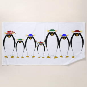 Penguins Badetuch
