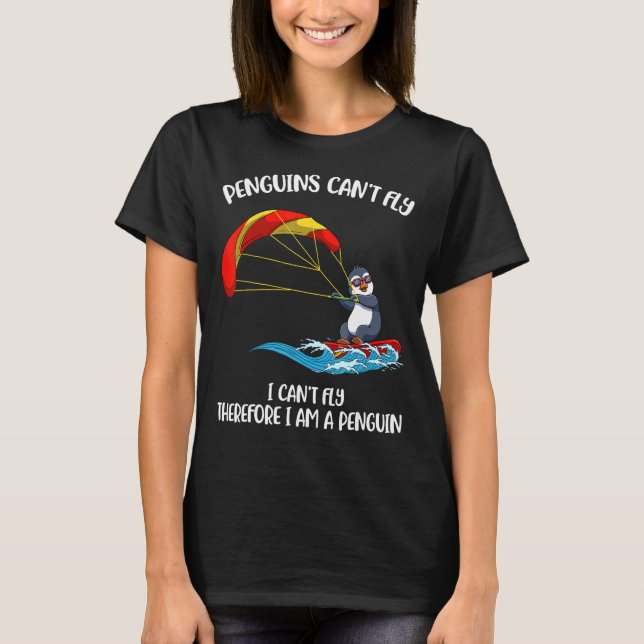Penguins Cant Fly T-Shirt (Vorderseite)