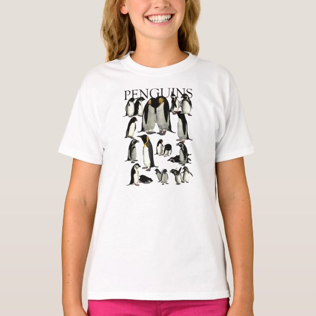 Penguins des WeltShirts T-Shirt (Vorderseite)