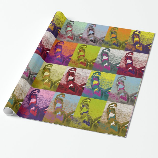 PENGUINS GESCHENKPAPIER (Ungerollt)