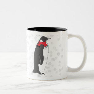 PENGUINS in der SCHNEE Tasse