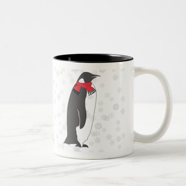 PENGUINS in der SCHNEE Tasse (Rechts)