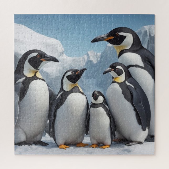 Penguins Jigsaw Puzzle (Vertikal)