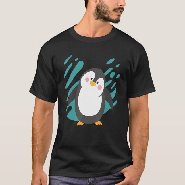 Penguins of Madagascar   Penguin Costume Adult Kid T-Shirt (Vorderseite)