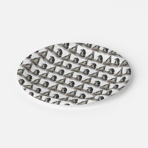 Penguins-PapierTeller Pappteller